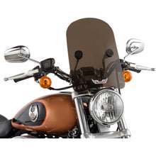 Slipstreamer HD-3 Tombstone Windshield Dark Smoke with Chrome Hardware 7/8" & 1" HD-3CHR-T_474824