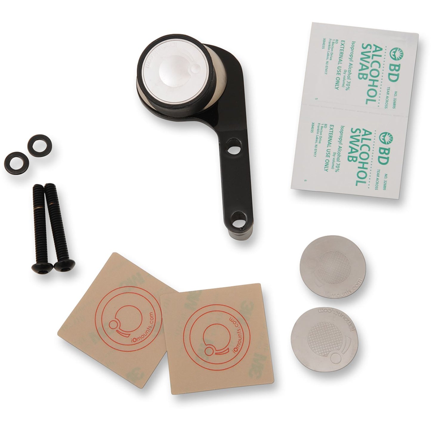 Klock Werks Black iOmount™ Right Handlebar Mount for '96 - '19 Harley Davidson [MPN: 0636-0104]_409250