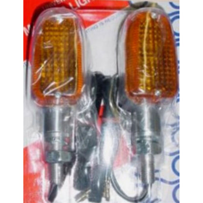 K&S Marker Light - Dual Filament - Aluminum/Amber 25-8301_405050