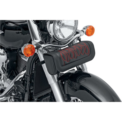 Saddlemen Highwayman Tattoo Tool Pouch - Flame - Red X021-05-0032_550452