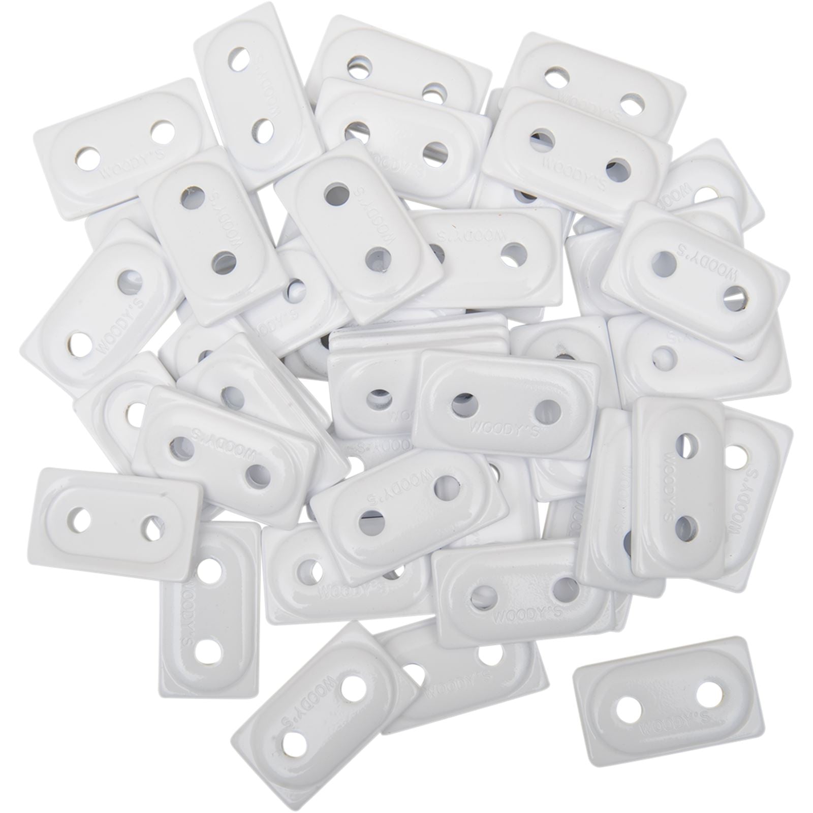 Woodys Support Plates - White - 48/Pack ADD2-3815-B_497226