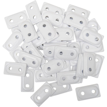 Woodys Support Plates - White - 48/Pack ADD2-3815-B_497226