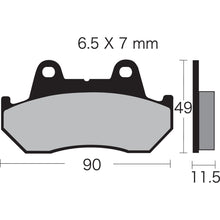 Vesrah Semi-Metallic Brake Pads - VD-123/3 [MPN: VD-123/3]_491552