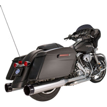 S&S Cycle Mufflers - Chrome - Black Tracer - Touring '95-'16 550-0623_470011