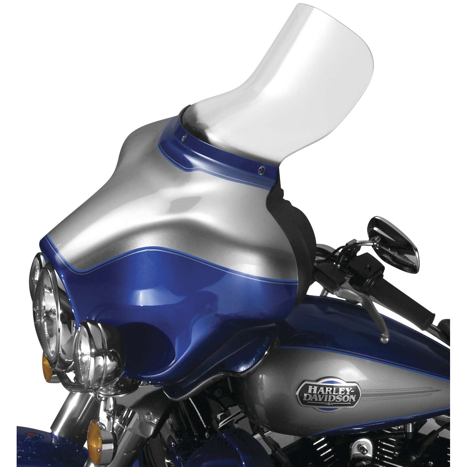 National Cycle Wave Windscreen 10" Clear FLH 96-13 N27401_278469