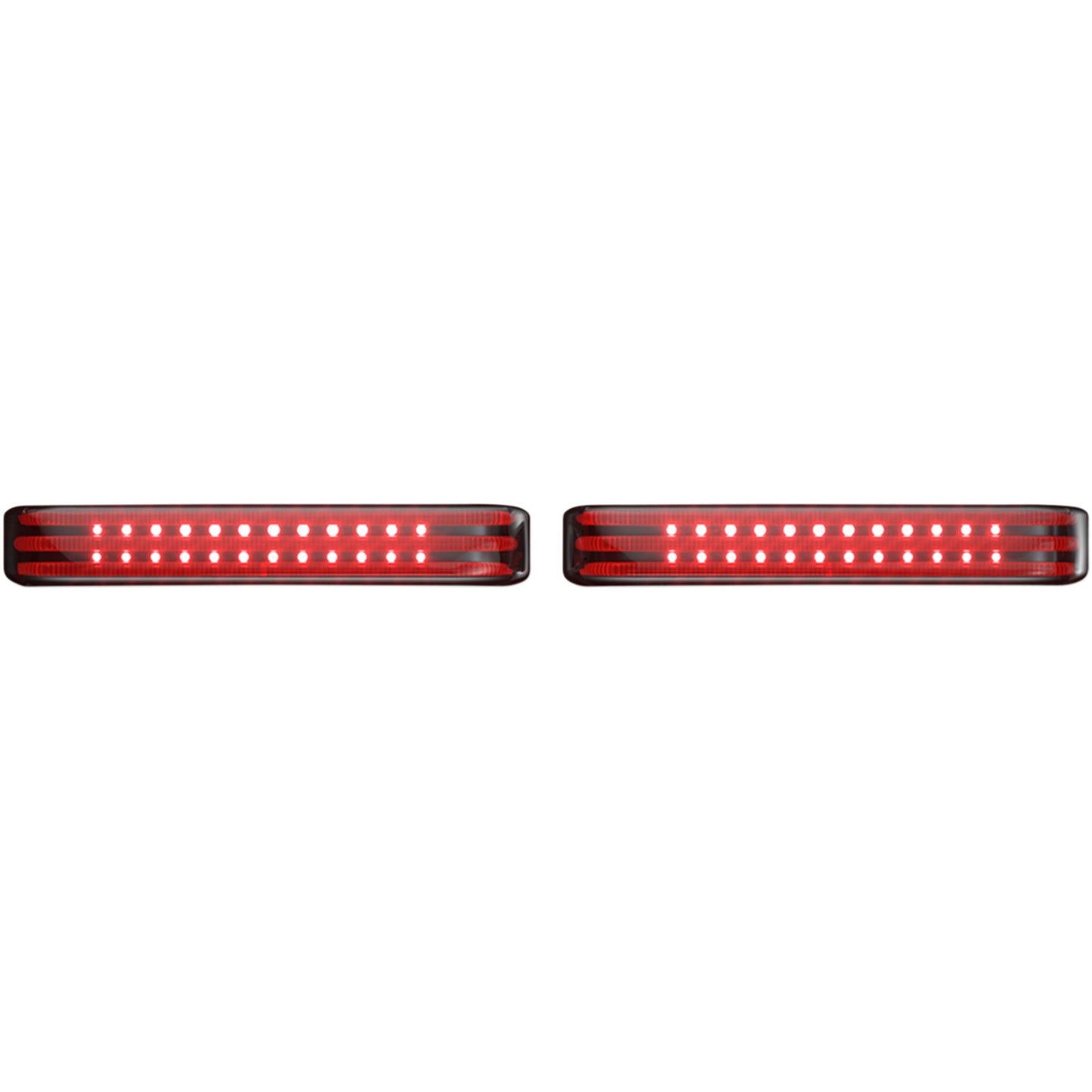 Custom Dynamics Saddlebag Lights - SS6 - Chrome/Smoke PB-SB-SS6-CS_368119