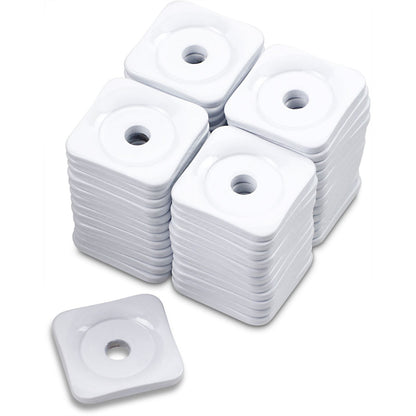 Woodys Support Plates - White - Square - 48/Pack ASG-3815-48_497367