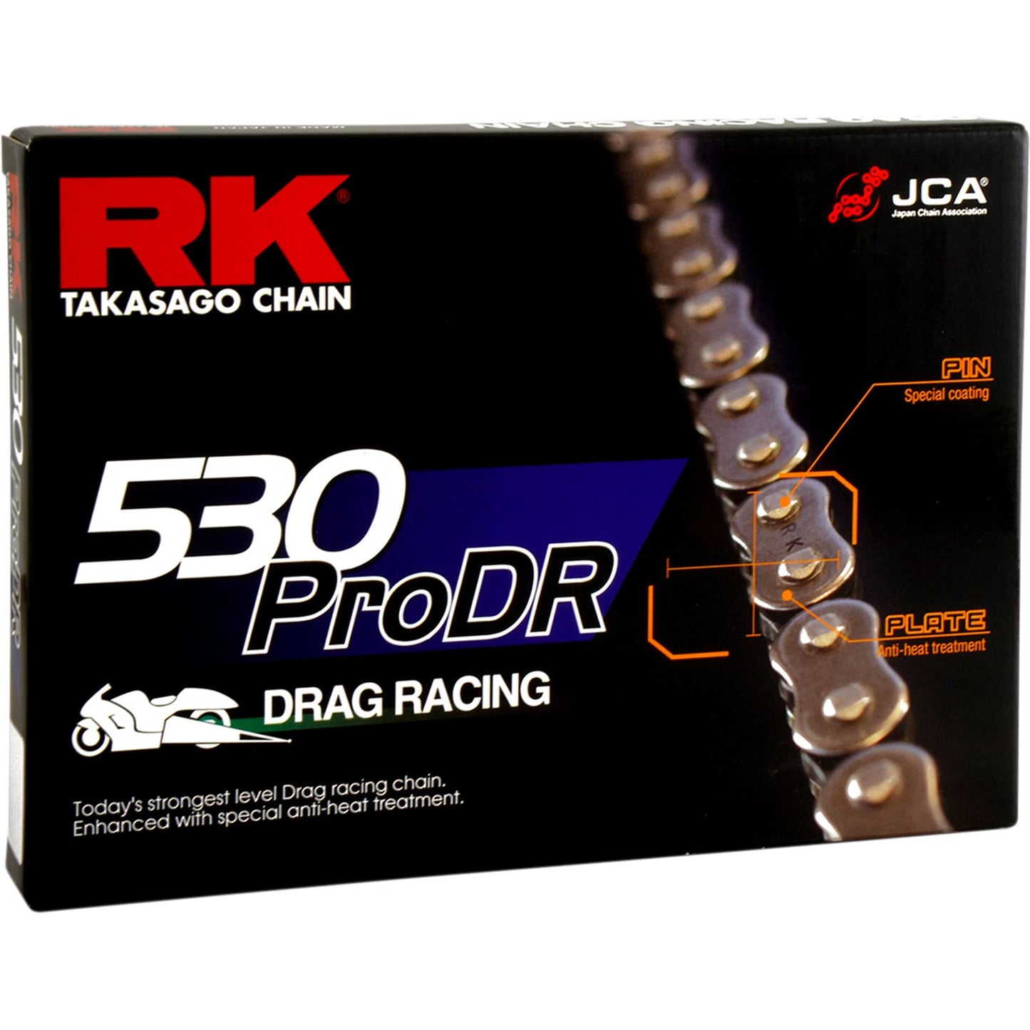 RK Chain 530 Pro DR - Drag Racing Chain - 120 Links [MPN: 530PRODR-120]_466858