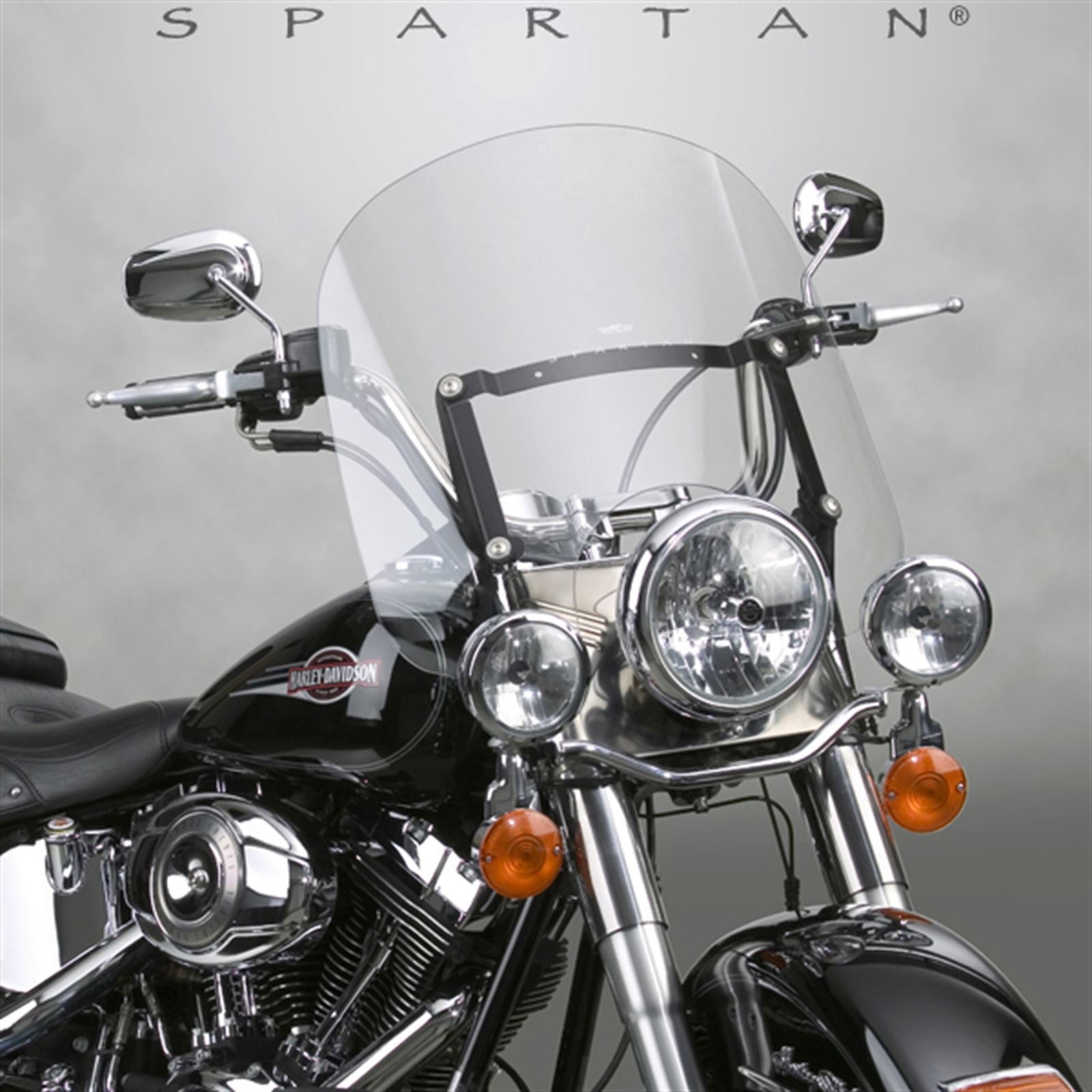 National Cycle Spartan Windshield Clear Quick Release 17" N21300_278502