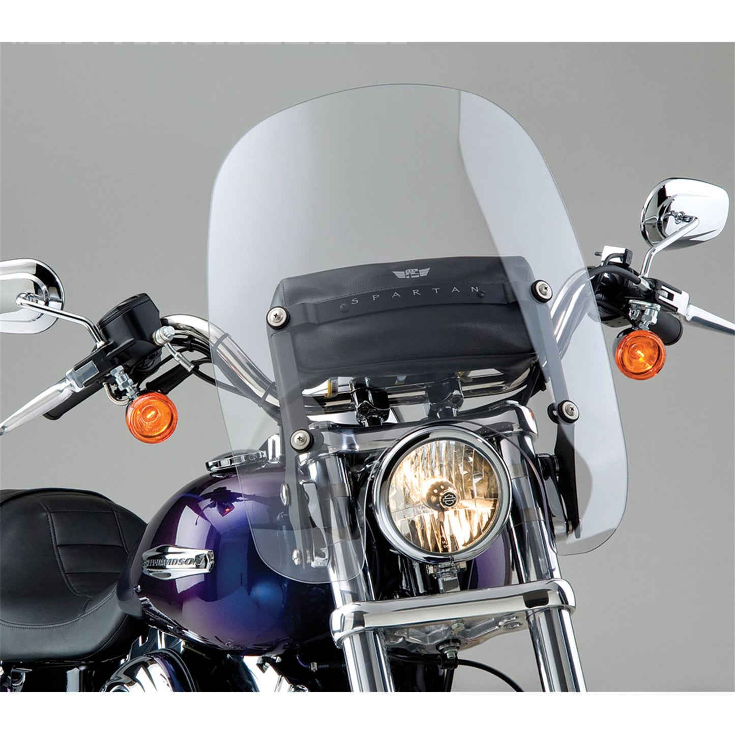 National Cycle Spartan Windshield Clear Quick Release 17" [MPN: N21301]_278503