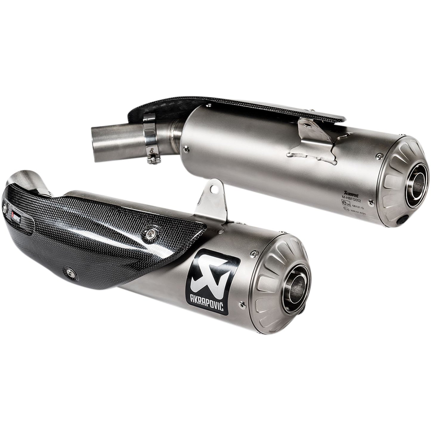 Akrapovic Titanium Mufflers - '18-'20 Scrambler 1100 [MPN: S-D11SO4-HBFGT]_322904