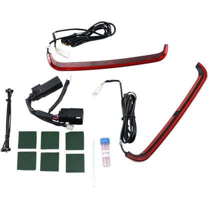 Custom Dynamics LED Low-Profile BAGZ™ Accent Lights 10-13 - Red Lens CD-LP-SS6-R_368192