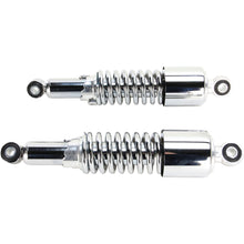 Emgo Custom Shorty Shocks with Shroud - Chrome Body/Chrome Spring Finish 17-05693_381618