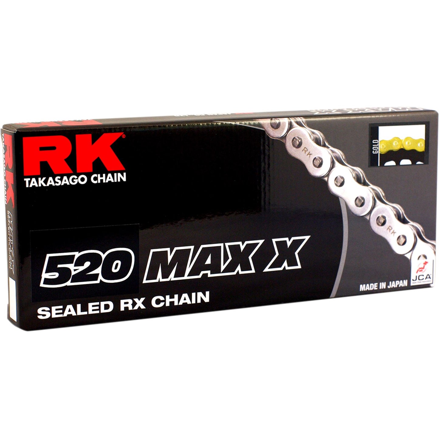 RK Chain 520 - Max-O Series - Clip Connecting Link - Gold [MPN: 520MAXO-CL-G]_467176