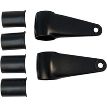 Emgo Headlamp Mounting Brackets - Black 66-35832_381738