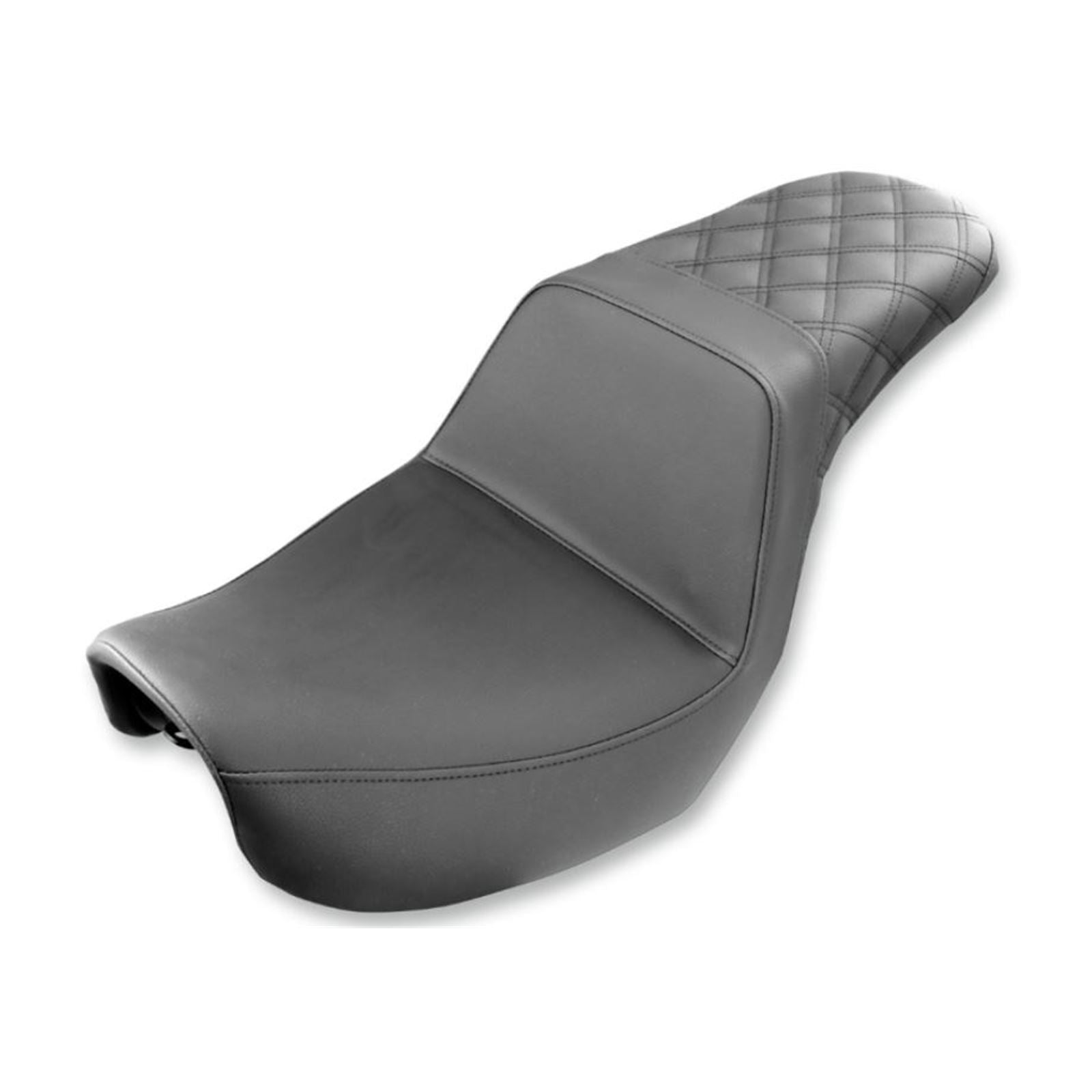 Saddlemen Step Up Seat - Rear Lattice Stitched - Dyna 806-04-173_639586