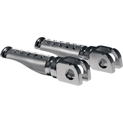 Emgo Footpegs - Slash-Cut - Silver 50-11231A_381704