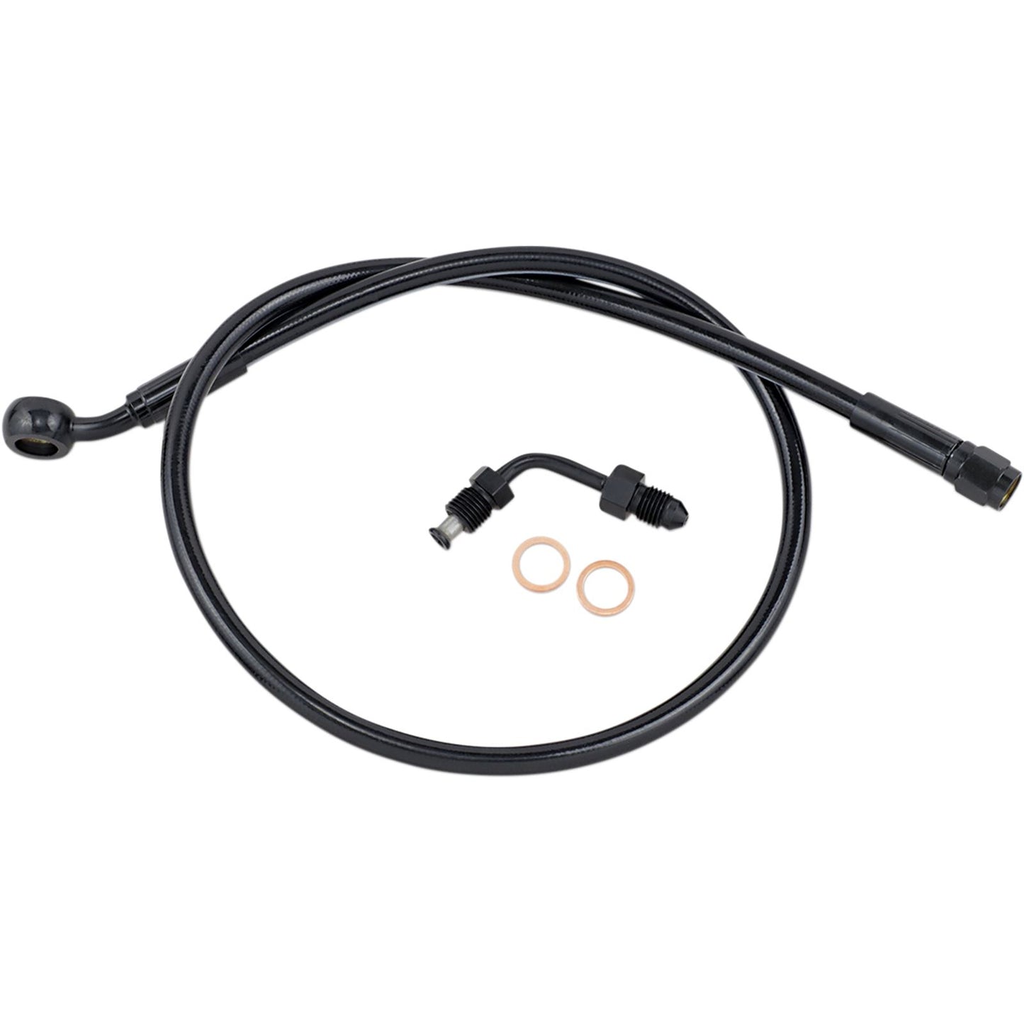 Magnum Upper Brake Line - 27" - Black [MPN: SBB1501-27]_423142