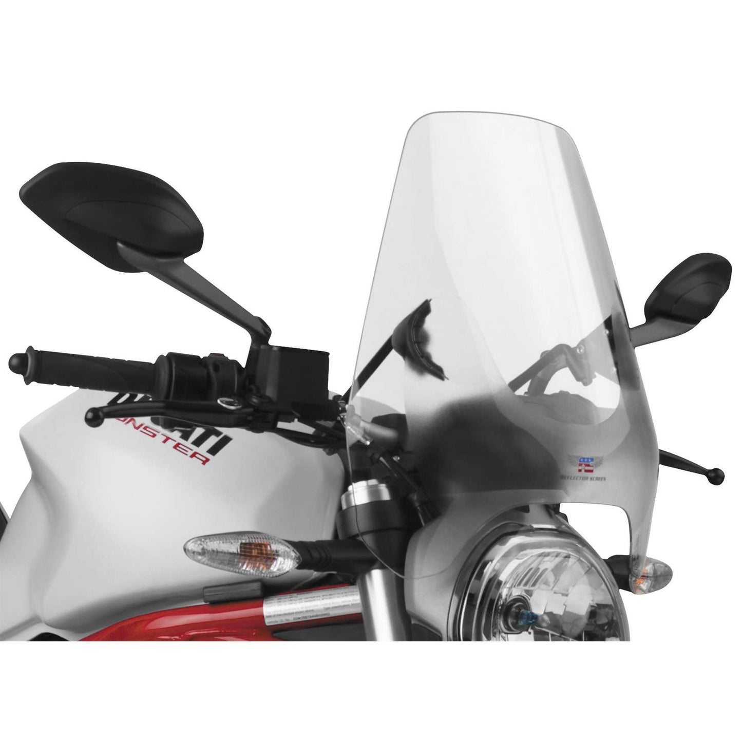 National Cycle Deflector Screen Clear 7/8"-1" N25030_278635