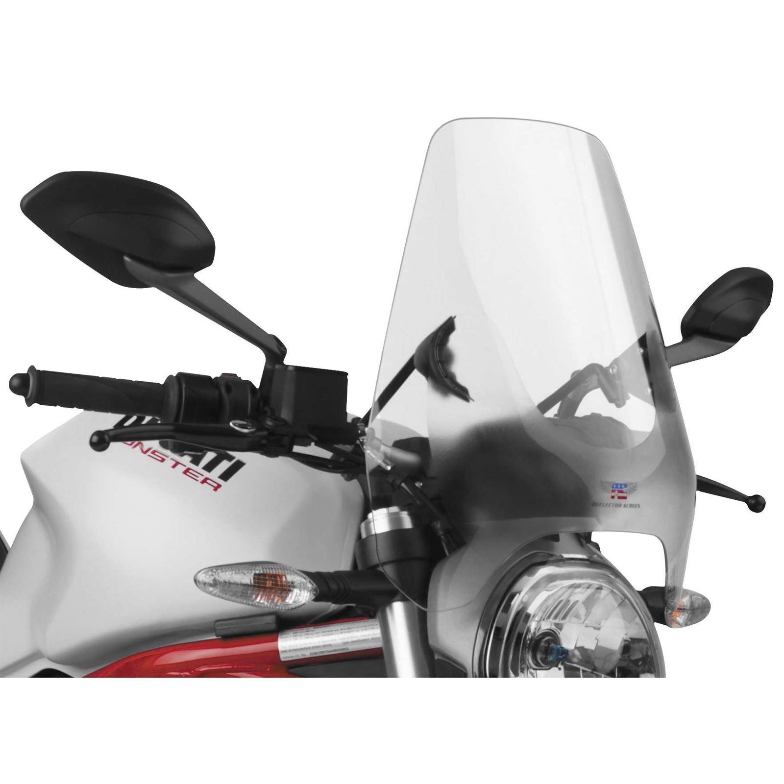 National Cycle Deflector Screen Clear 7/8"-1" N25030_278635