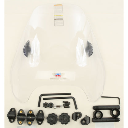 National Cycle Deflector Screen Clear 1" N25042_278643