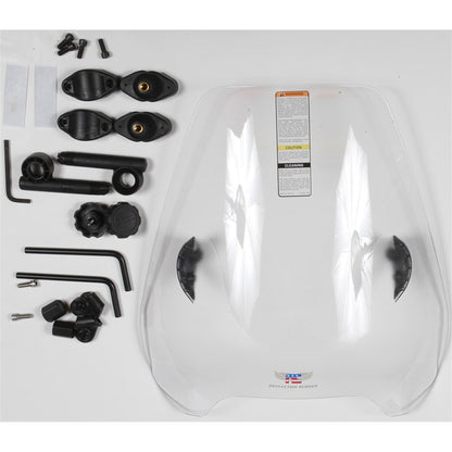 National Cycle Deflector Screen Clear 1.25" N25044_278644