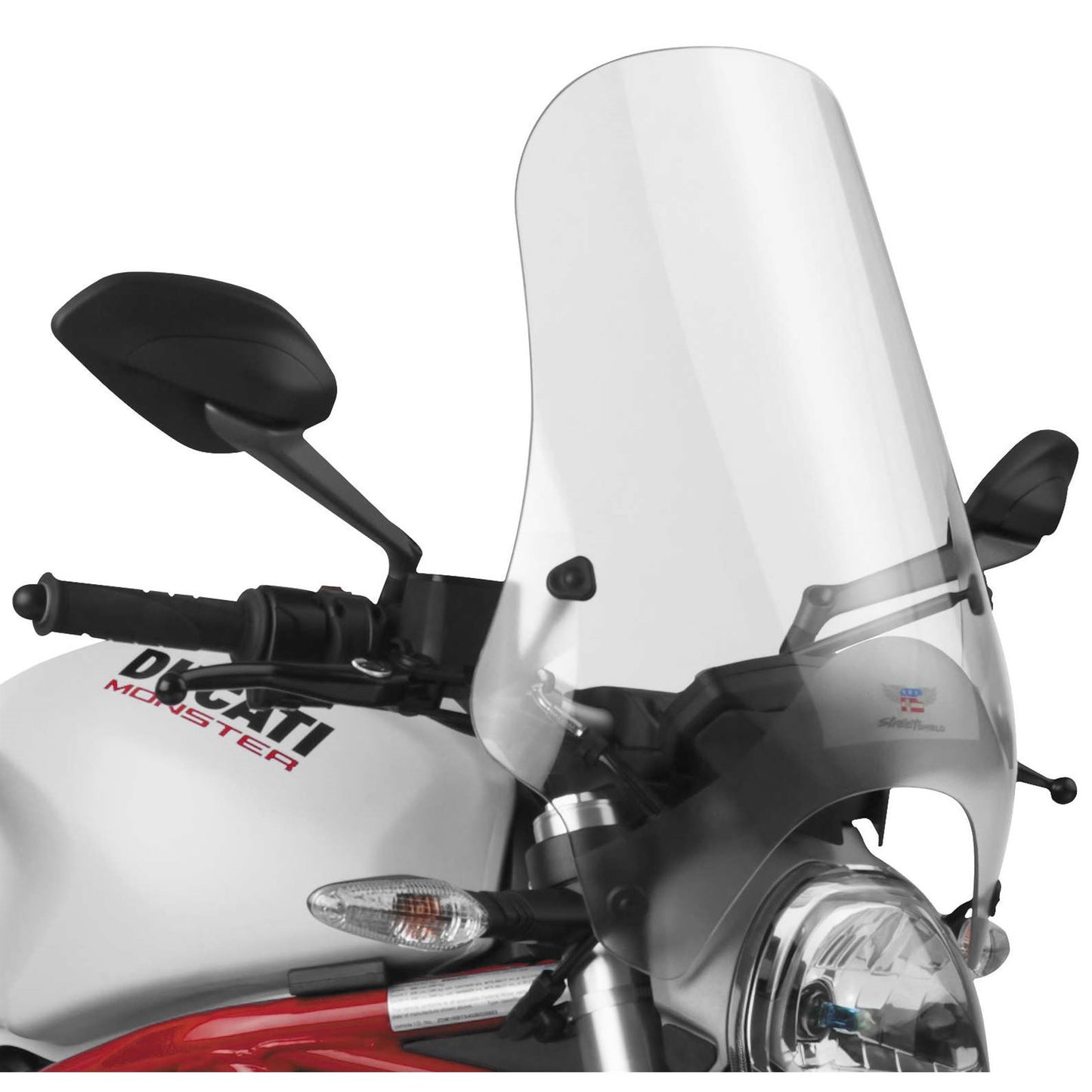 National Cycle Street Screen Clear 7/8"-1" N25000_278646