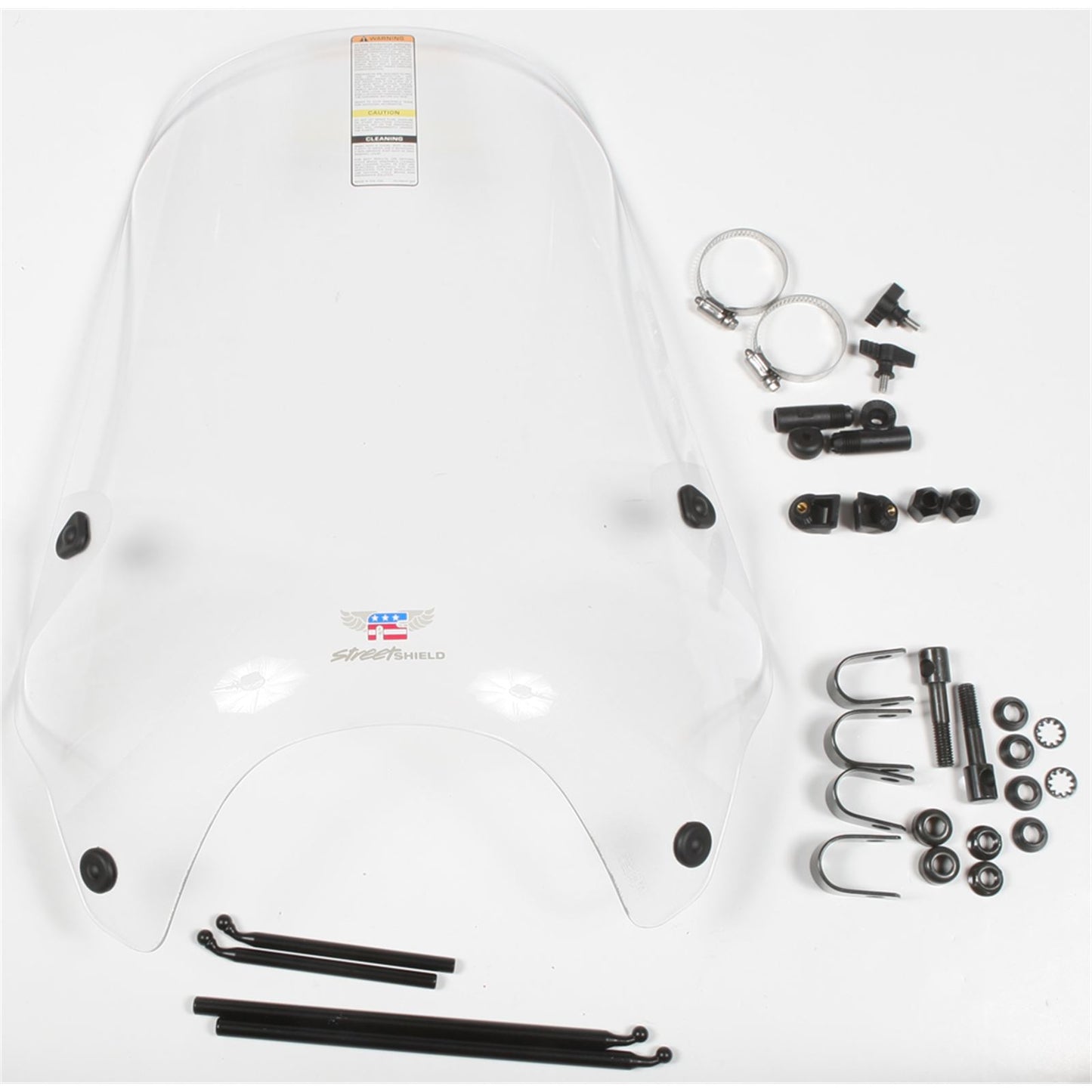 National Cycle Street Screen Clear 7/8"-1" N25000_278649