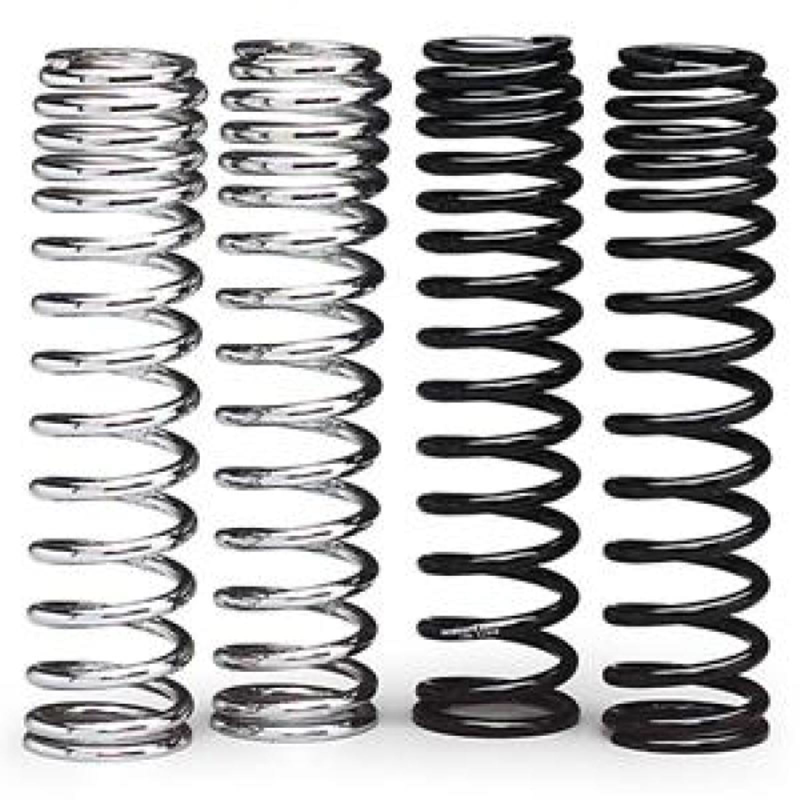 Progressive Suspension Shock Springs - 12-Series - Chrome - 120-170 lb/in 03-1365C_1463232