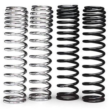 Progressive Suspension Shock Springs - 12-Series - Chrome - 120-170 lb/in 03-1365C_1463232