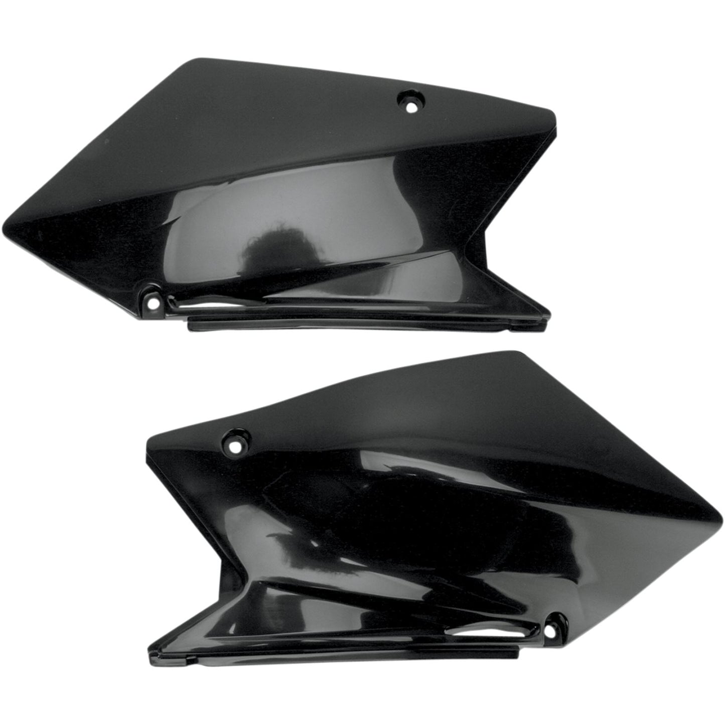 UFO Plastics Side Panels - RMZ 450 - Black [MPN: SU03910-001]_486394