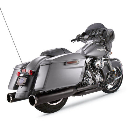 S&S Cycle Mufflers - Black - Black Thruster - M8 Touring '17-'19 550-0666_470019