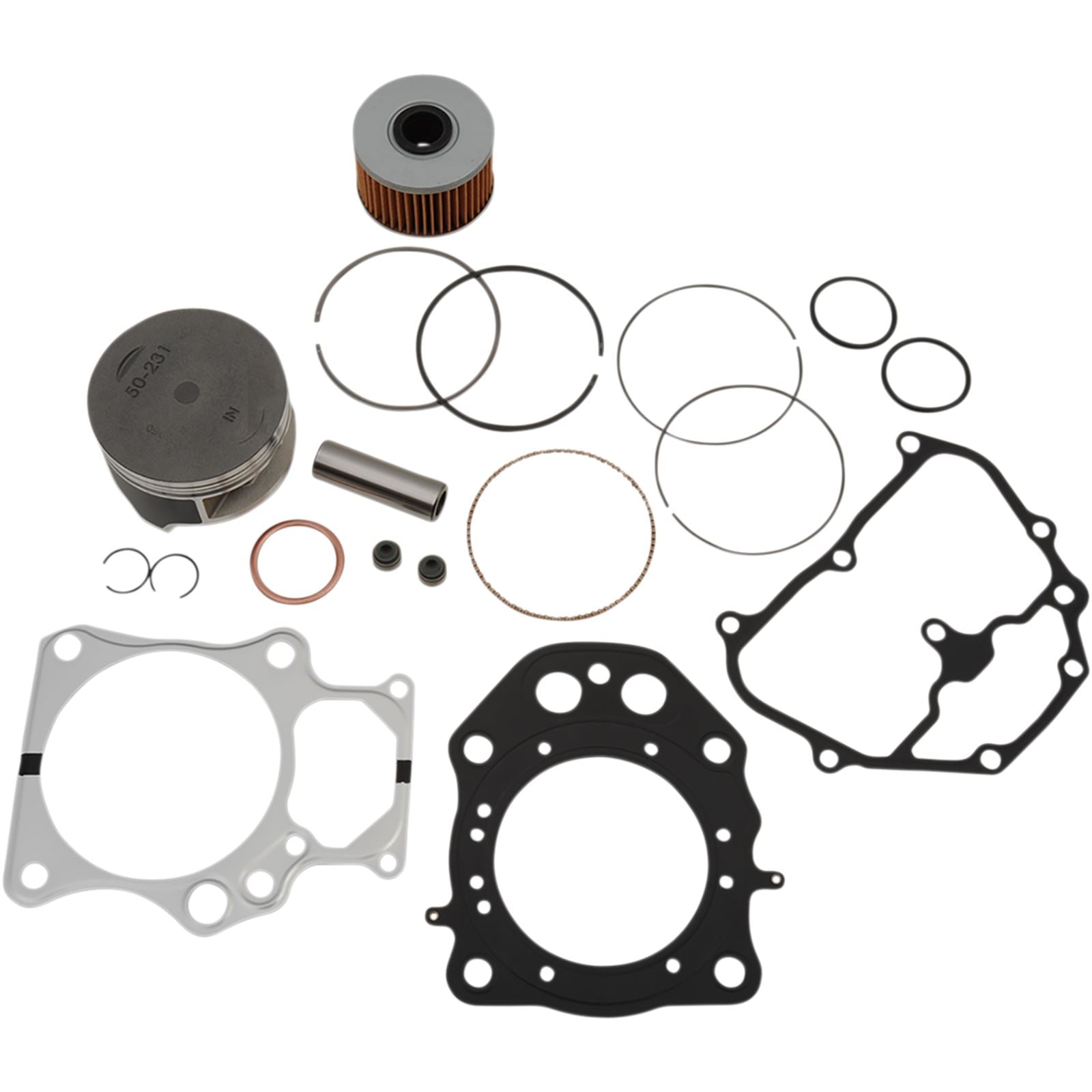 WSM Top End Kit - .5mm for Honda 420 54-231-22_499311