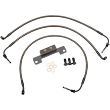 LA Choppers Midnight Brake Lines - Touring [MPN: LA-8011B19M]_416668