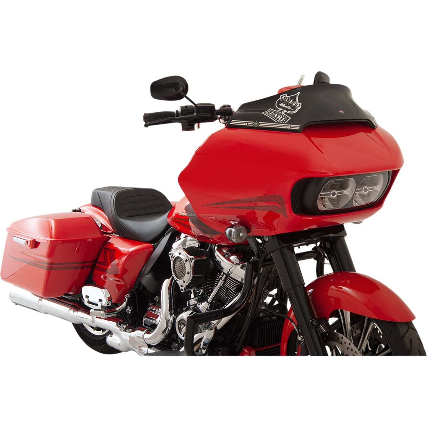 Klock Werks Sport Flare™ Windshield - Black - FLTR [MPN: KW05-01-0403]_409695