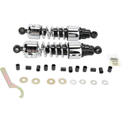 Progressive Suspension Shocks - 412 Cruiser Series - Chrome - 13" - Standard/Heavy Duty 412-4221C_459619