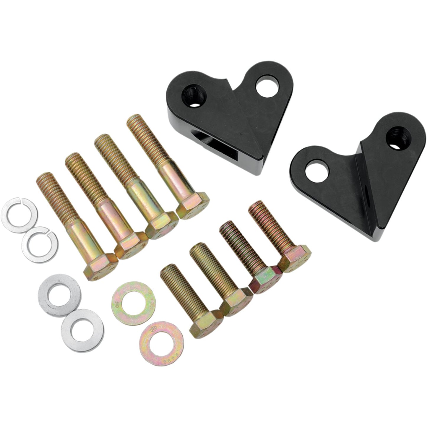 LA Choppers Rear Lowering Kit - Black Powder Coated - Lowers 1" - '97-'01 FL [MPN: LA-7500-01]_416408