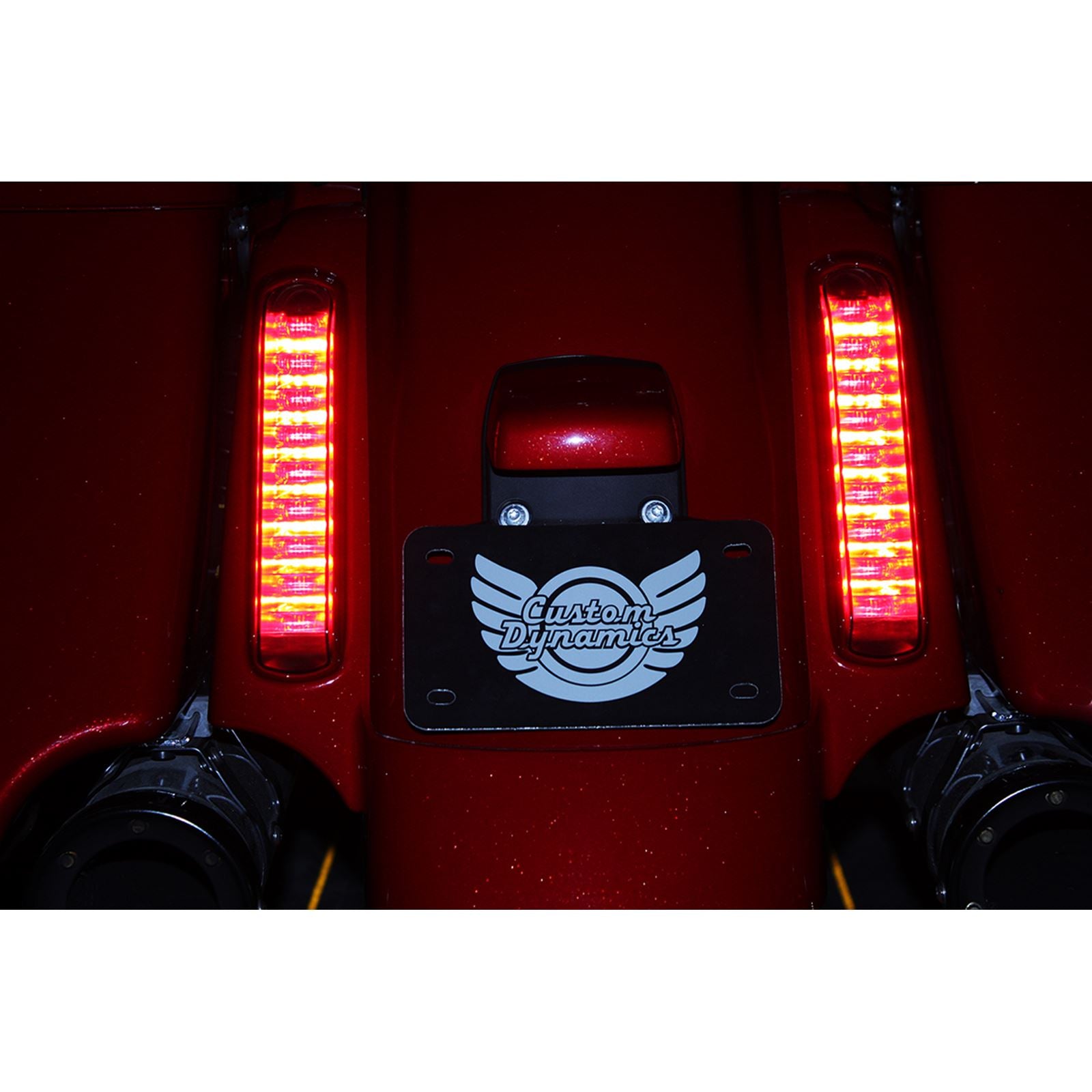 Custom Dynamics ProBEAM® LED Taillight Panels for CVO™ - Red Lens PB-CVO-RED_368210