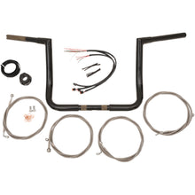LA Choppers Black 14" '17 FL Handlebar and Cable Kit [MPN: LA-7361KT3-14B]_414317