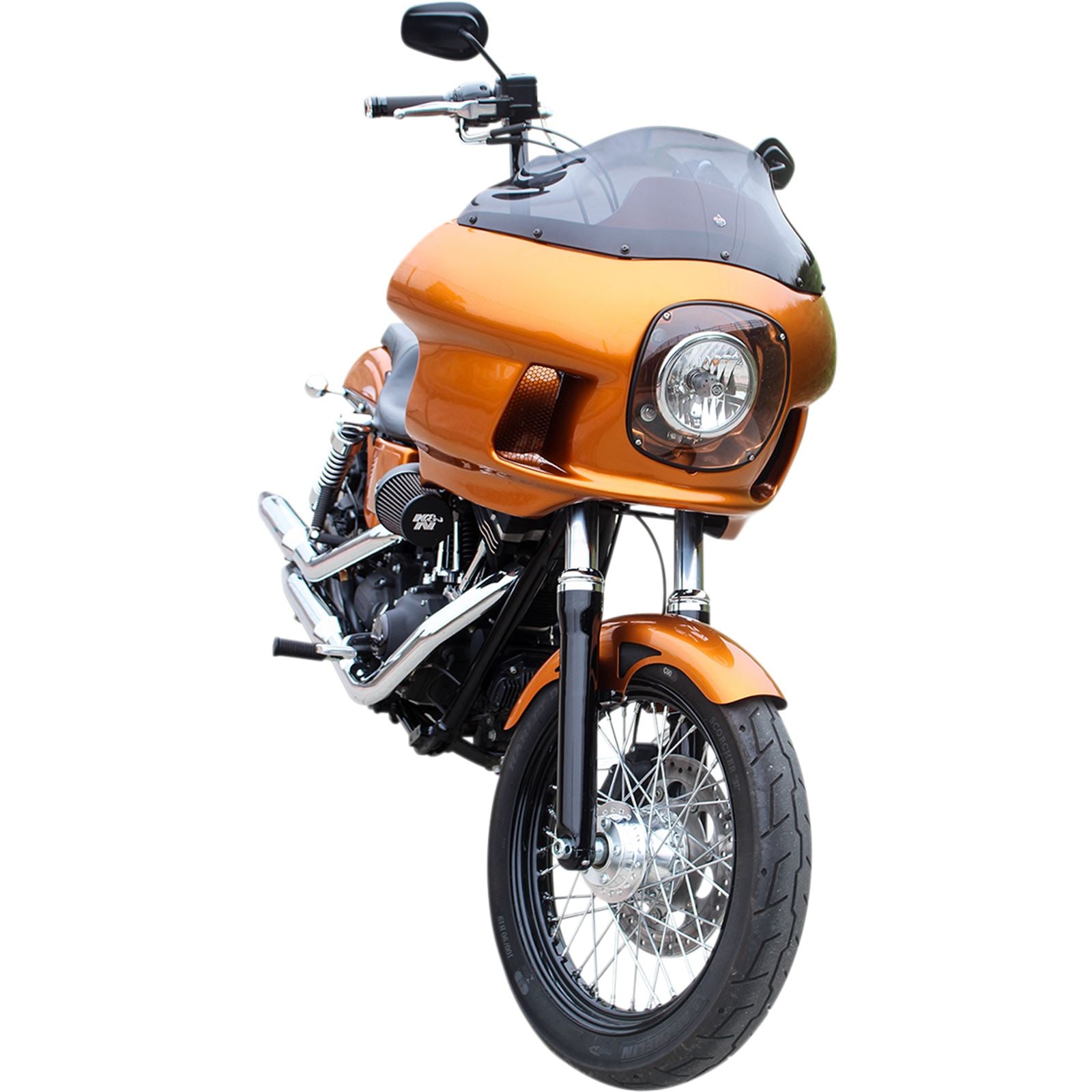 Klock Werks Flare Windshield - Dark Smoke - FXRP [MPN: KW05-01-0500]_409689