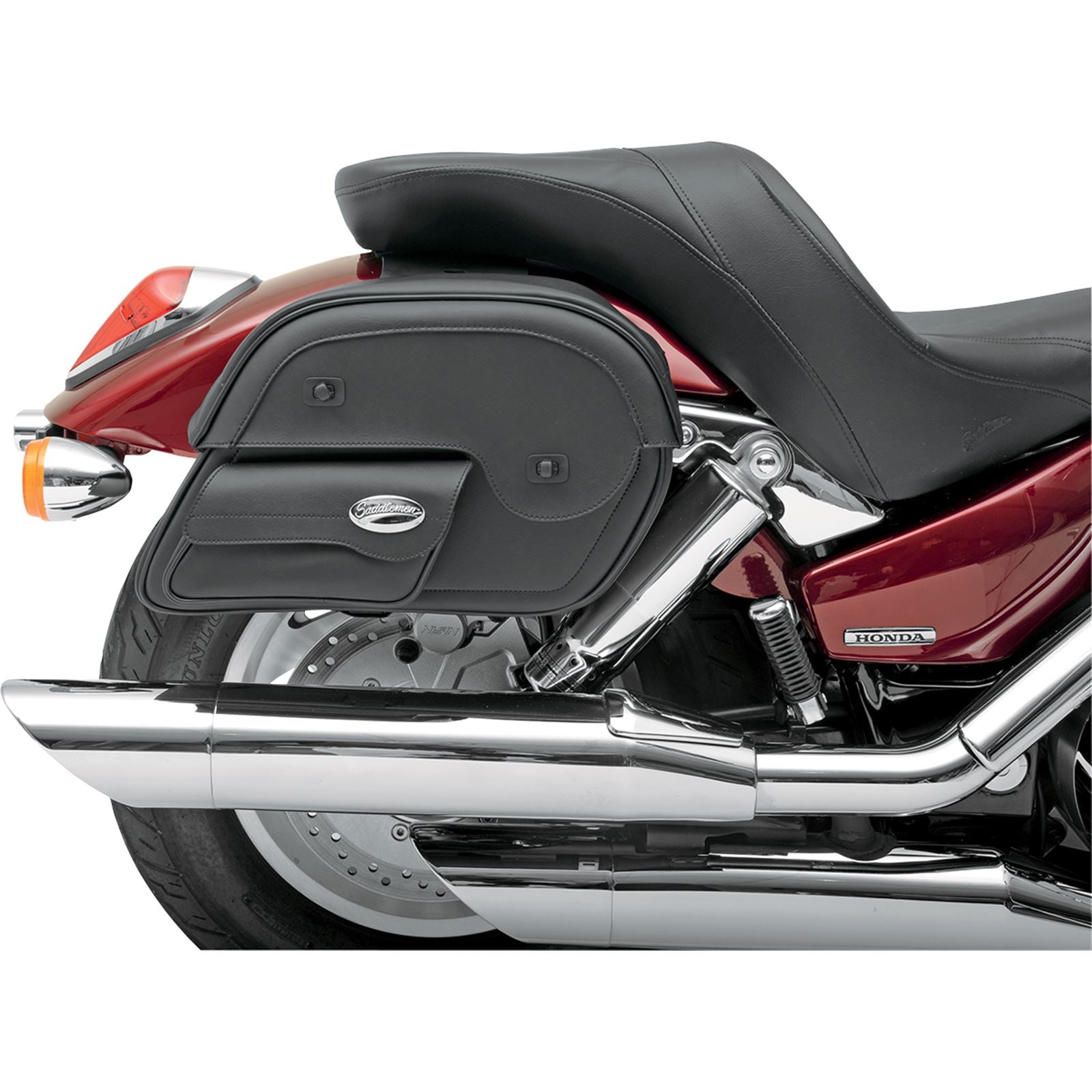 Saddlemen Cruis'n™ Slant Face Pouch Saddlebags - Large OPEN BOX [MPN: 3501-0384]_1861582