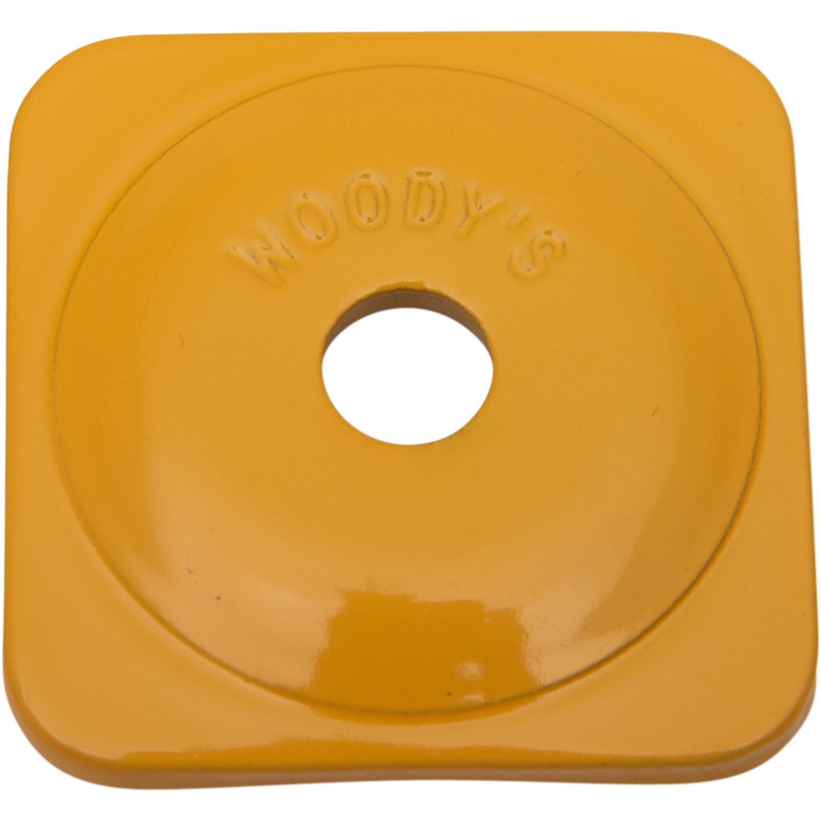 Woodys Support Plates - Yellow - Square - 48/Pack ASG-3800-48_497363