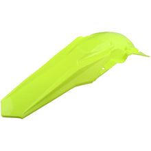 UFO Plastics MX Rear Fender - Fluorescent Yellow - '19-'20 RMZ450 [MPN: SU04940-DFLUU]_488058