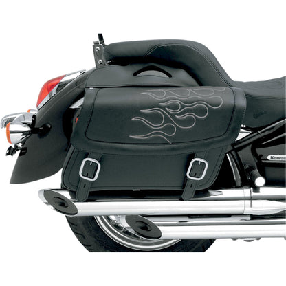Saddlemen Flame Saddlebag - Silver - Jumbo X021-05-0423_549770