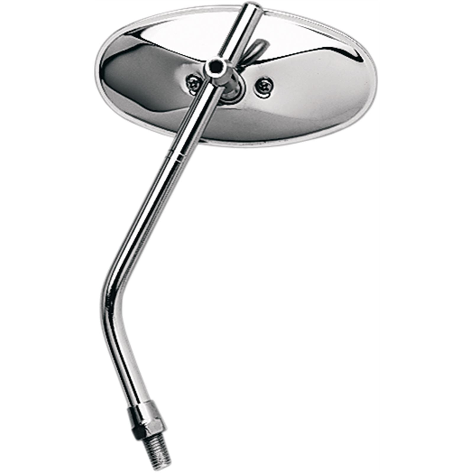 Emgo Chopper Oval Mirror - 10 mm 20-34834_381868