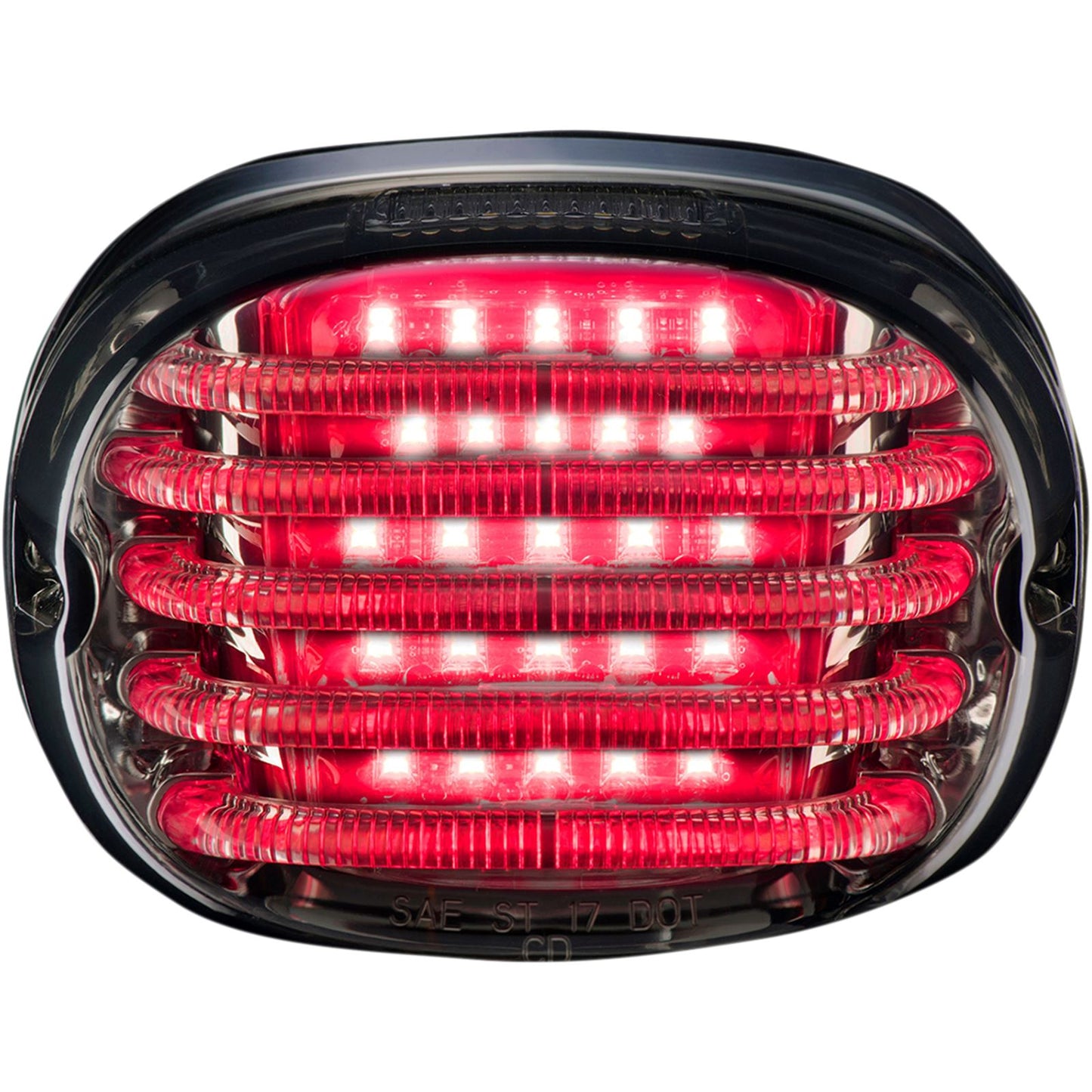 Custom Dynamics Taillight - with License Plate Illumination Window - Smoke PB-TL-LPW-S_367349