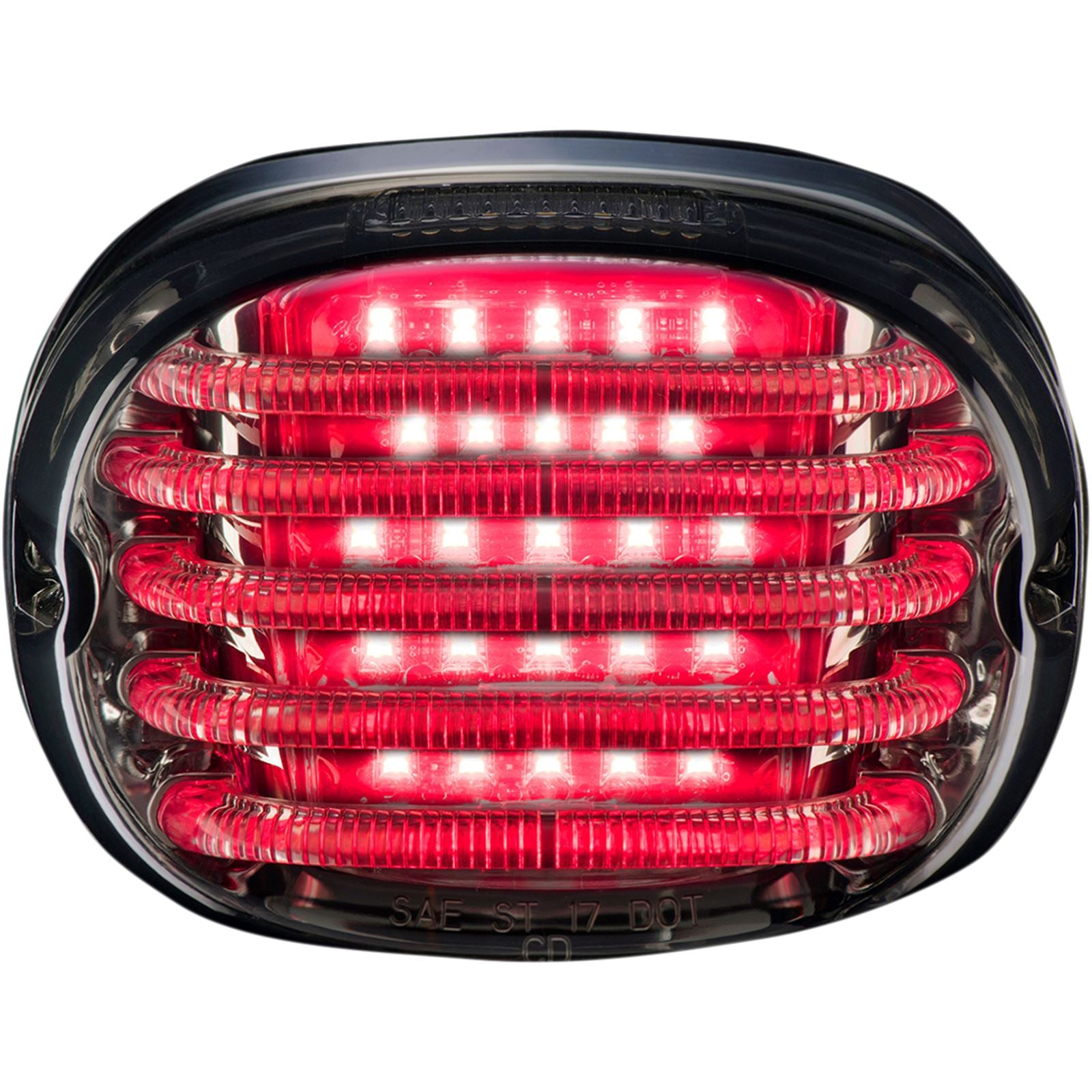 Custom Dynamics Taillight - with License Plate Illumination Window - Smoke PB-TL-LPW-S_367349