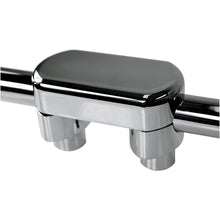 LA Choppers Chrome 1-1/2" Risers with  Solid Top [MPN: LA-7442-01]_414839