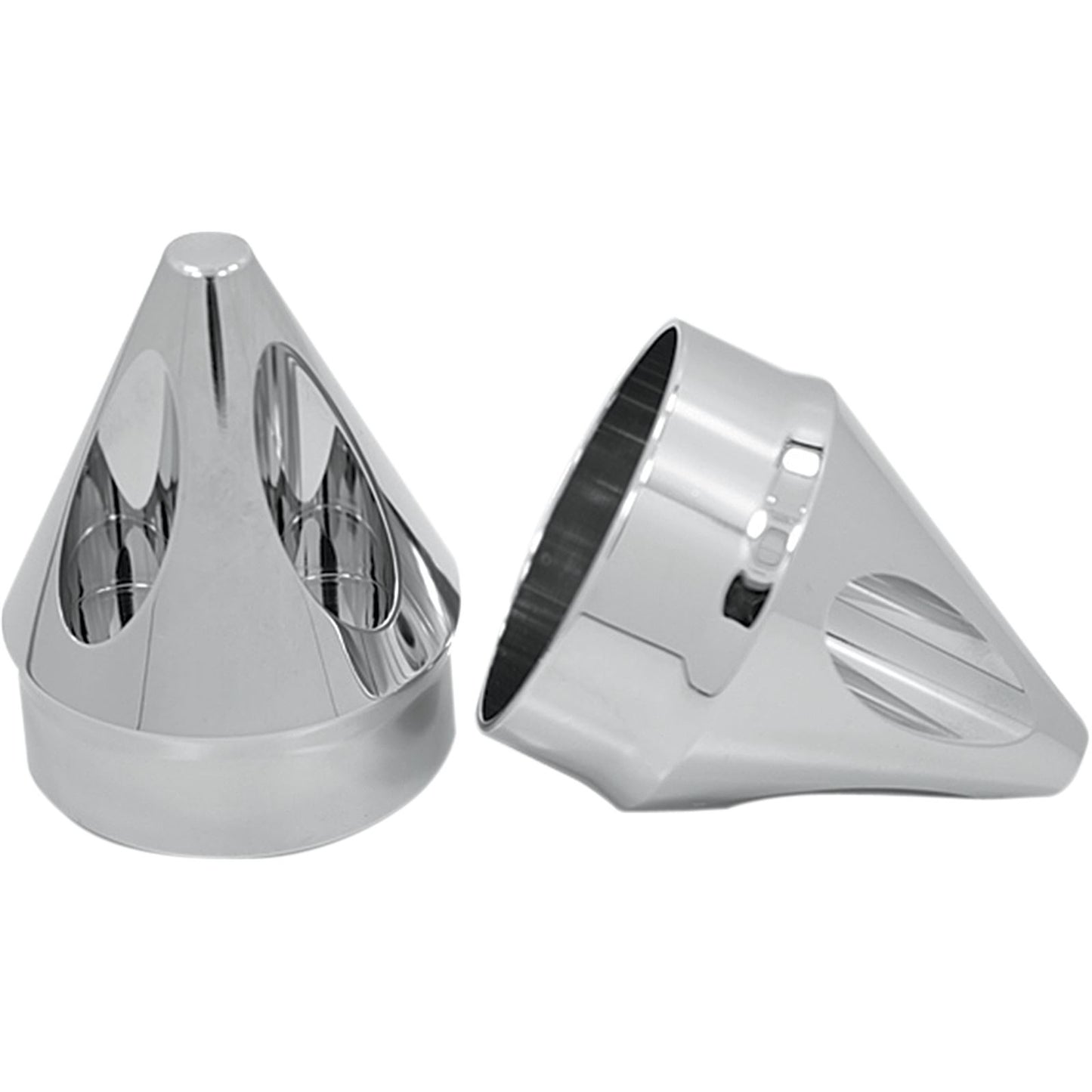 Avon Grips Axle Cap - Chrome - Spike - Large/Small AXL-SPK-CH-TOUR_347483
