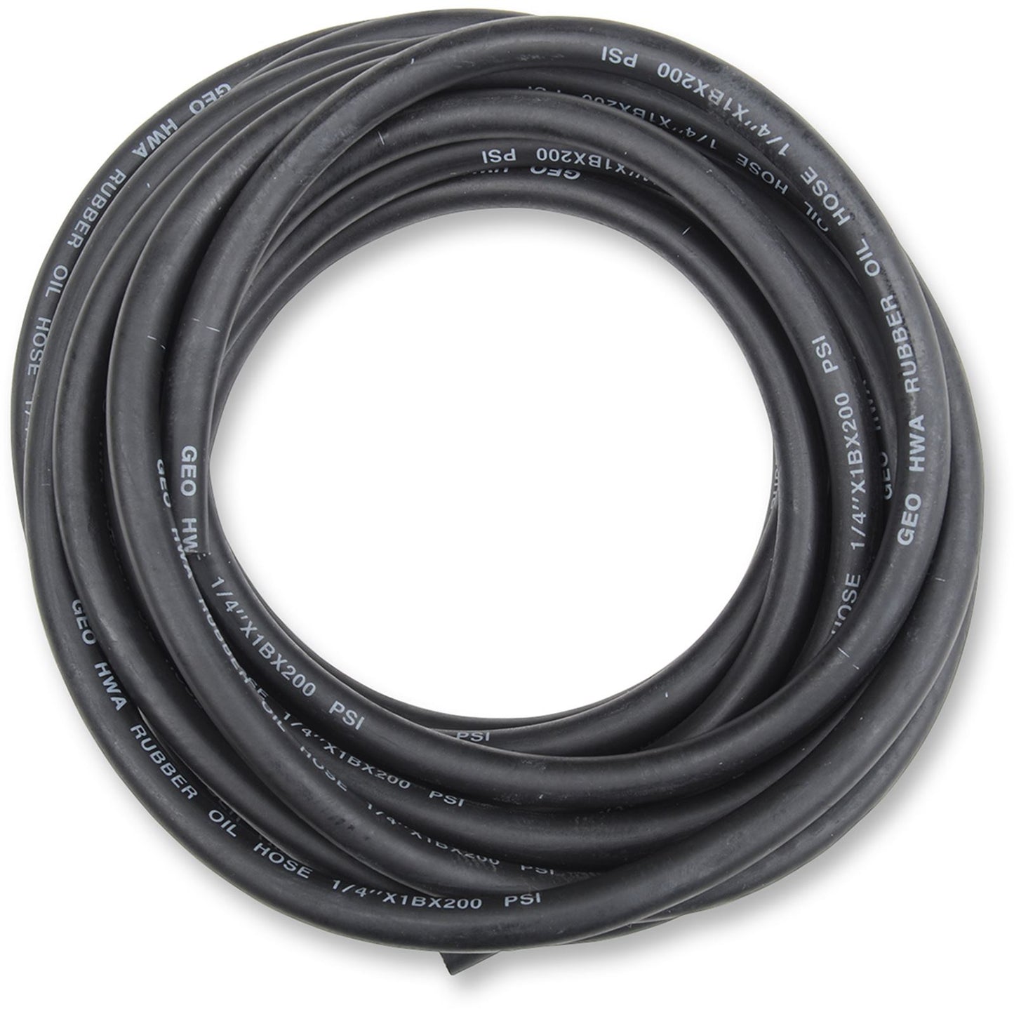 Emgo Oil/Fuel Line - Black - 5/16" - 25' 14-03721_381440